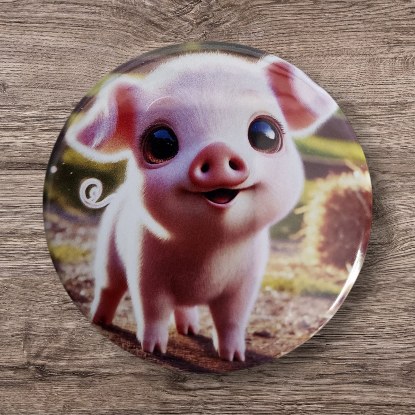 1 Set of our Adorable Farm Animal Magnet Set – Toddler-Safe, Big-Eyed Fun!