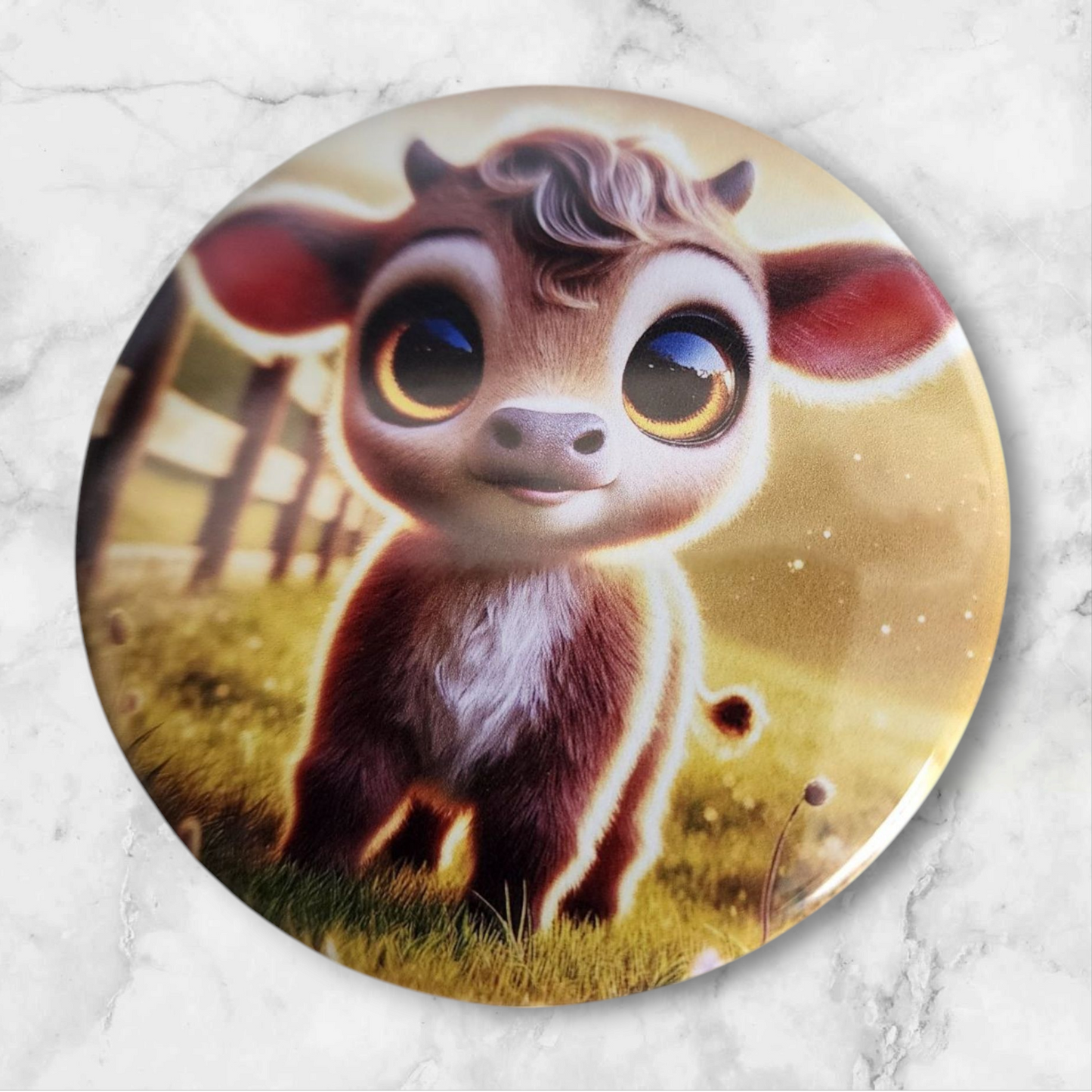 1 Set of our Adorable Farm Animal Magnet Set – Toddler-Safe, Big-Eyed Fun!